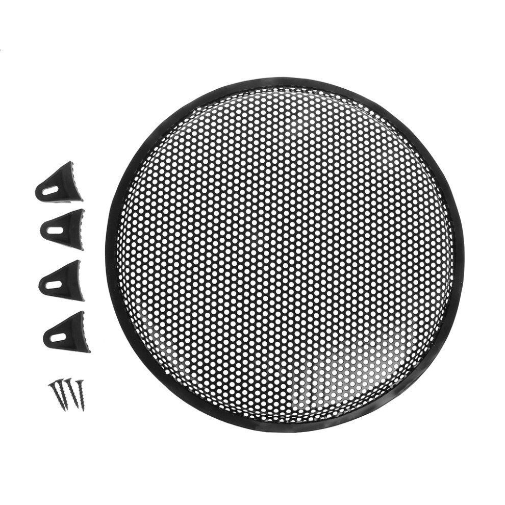 Durable Car Speaker Grille Mesh Cover Grill Cover Guard- Black 7704000041522