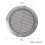 2PCS Shatter Resistant Stereo Speaker Mesh Protective-Golden 5