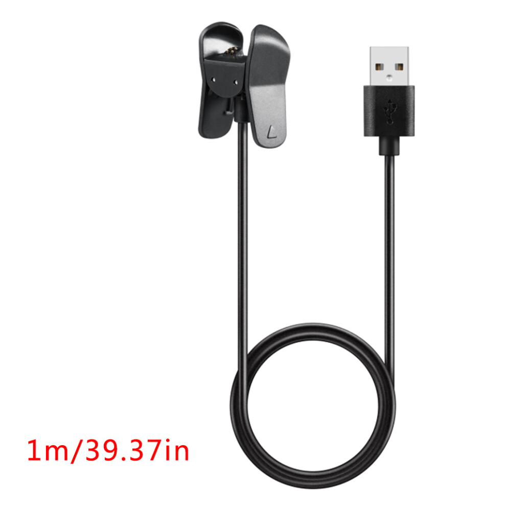 Smartwatch Charger Cable For Vivosmart 3 Tracker Watch- Black 7704000041898
