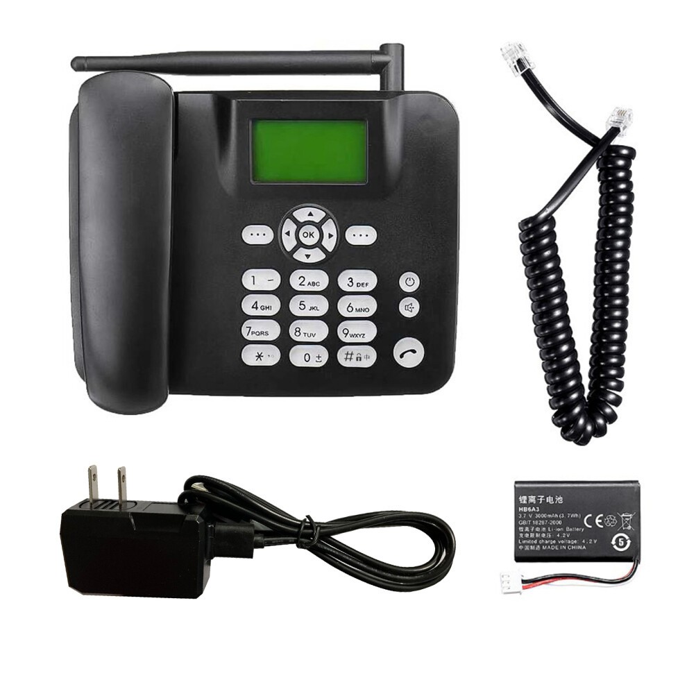 2G Desktop Phone Gsm 850/900/1800/1900Mhz Sim Cordless 610830861827
