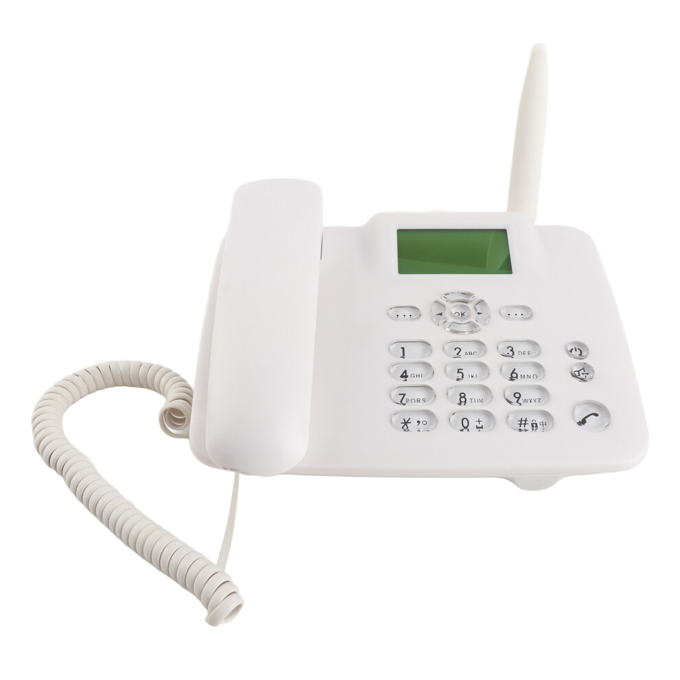 2G Desktop Phone Gsm 850/900/1800/1900Mhz Sim Cordless Alarm Clock Sms 610830861858