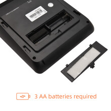 OR6400 Telefon mit Anrufer-ID, LCD-Hintergrundbeleuchtung, Schwarz