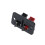 10 PCS 2 Pin Speaker Plate Terminal Strip Push Connector-Black 7