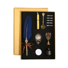 Vintage Federhalter-Set mit Nib-Halterung für Schüler
