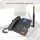 P03-4G Desktop VOIP-Telefon 2 SIP WLAN SIM LCD 4
