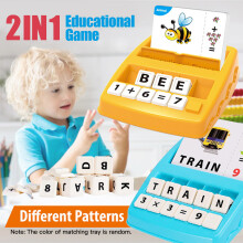 2-in-1 Lernspielzeug Buchstaben & Zahlen für Kinder
