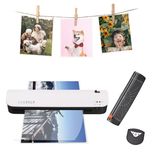 SL399 Laminator A3 Heiß/Kalt 2 Walzen, 25 Folien, Eckenrunder 1