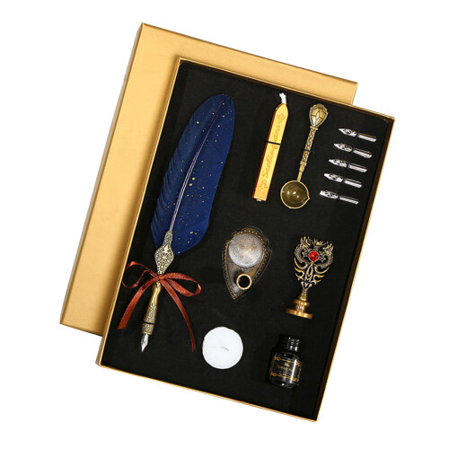 Vintage Federhalter-Set mit Nib-Halterung für Schüler 1