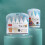 5 Farben Tie-Dye-Set Stofffarbe 120ml Zubehör 2