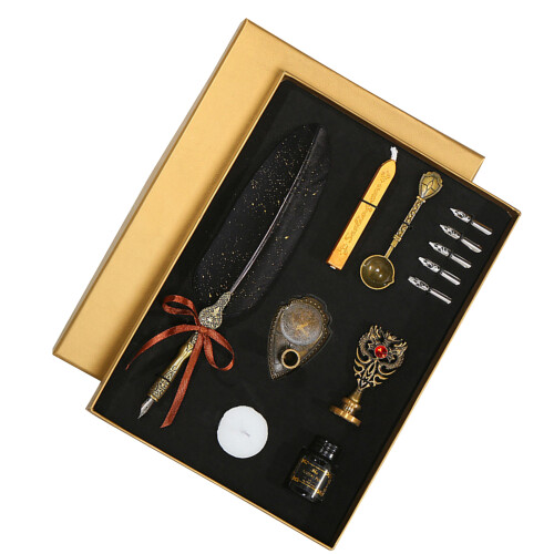 Vintage Federhalter-Set mit Nib-Halterung für Schüler 2