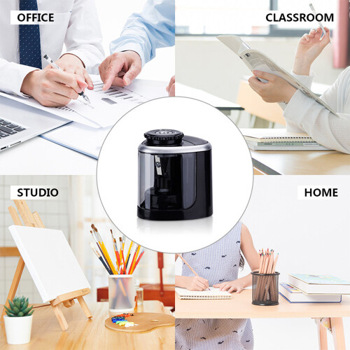 Portable Electric Pencil Sharpener 6-8mm Battery Operated for Students 1