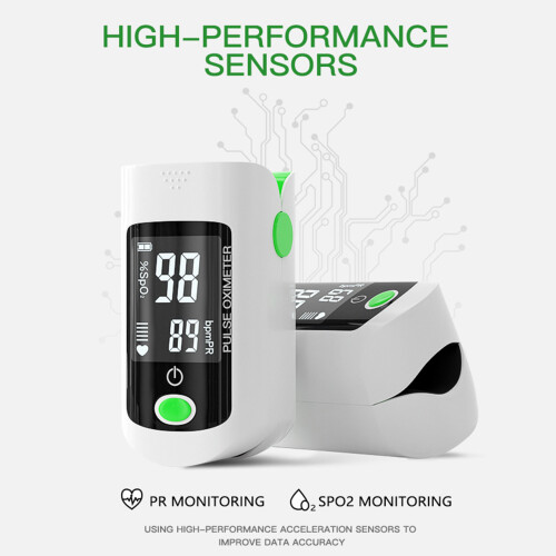 Fingerpuls-Oximeter SpO2 PR Messgerät 8S Schnellmessung 2