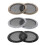 Decorative Circle Speaker Mesh Grill Cover Guard-Black 7