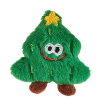 Christmas Theme Cartoon Plush Brooch Plush Brooche Pin for-4
