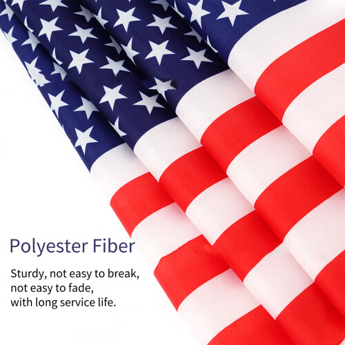 US Flag 90x150cm Polyester Stars & Stripes mit Ösen 1