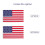 US Flag 90x150cm Polyester Stars & Stripes mit Ösen 5