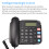 Big Button Corded Phone Hands-Free Redial Flash Speed Dial for Elderly 3