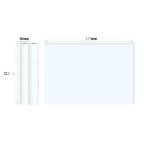 PeriPage Falt-Thermodrucker A4 210x297mm 100 Blatt 1