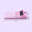12-stelliger Solar-LCD-Rechner mit großen Tasten Weiß 3