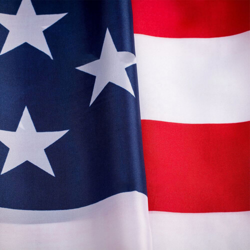 US Flag 90x150cm Polyester Stars & Stripes mit Ösen 2