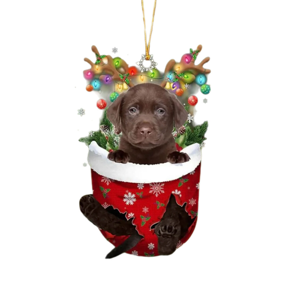 Christmas Spirit Dog Acrylic Hanging Decoration Home-style 25-image-OPC-PMCM9RM-NEW