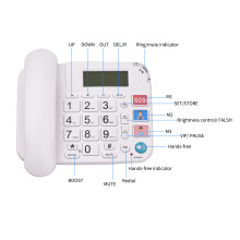 Großes Tasten-Telefon mit Freisprecheinrichtung
