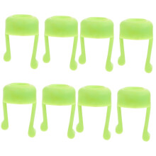 Eye Dropper Dispenser 8Pcs Portable Auto Squeeze Eyedropper Storage Rack Green 3.5x2x2 Cm