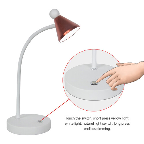 LED-Tischleuchte dimmbar USB 2