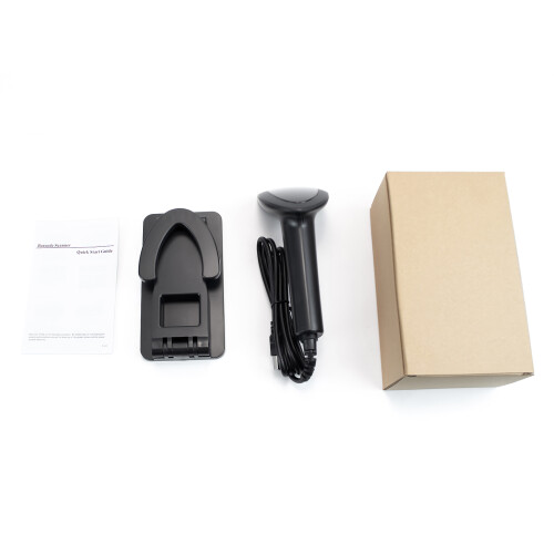 Handheld USB 1D Barcode Scanner CMOS Paper/Screen