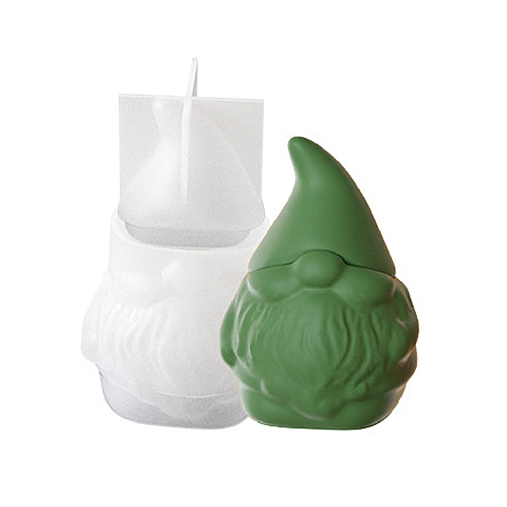 Jewelry Case Resin Mold With Lid Silicone Storage-Santa Claus 7696000194905