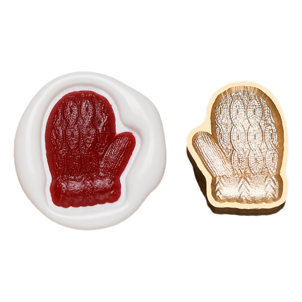 Vintage Seal Stamp Head for Seal Letter Envelope-Knitted gloves
