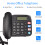 Big Button Corded Phone Hands-Free Redial Flash Speed Dial Ring Volume 3