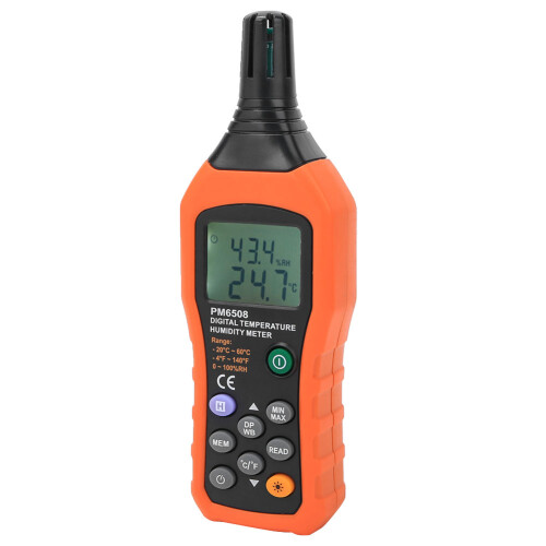 PM6508 Digitale Luftfeuchtigkeits-Temperatur-Hygrometer 1