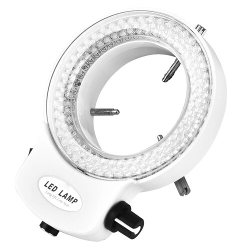 Microscope Camera 144 LED Ring Lamp Adjustable Brightness (White) 2