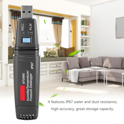 UT330A/UT330C USB Temperatur-Luftfeuchte-Drucklogger 1