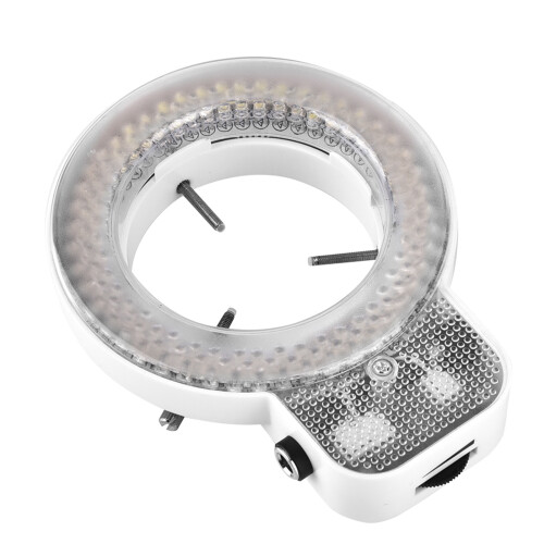 Mikroskopkamera mit 144-LED-Ringlampe, Helligkeit einstellbar 1