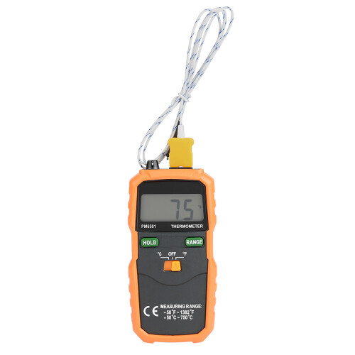 PEAKMETER PM6501 K-Typ Digital-LCD-Thermometer 1