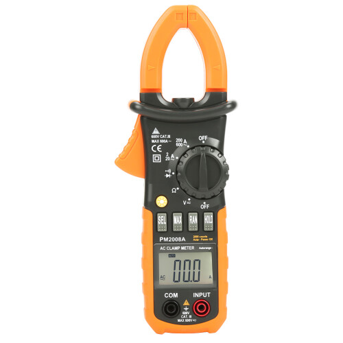 PEAKMETER PM2008A Handclammeter AC/DC Multimeter 1