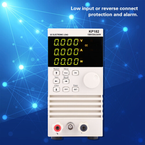 KP182 Ein-Kanal-Elektronischer DC-Lasttester 200W/20A 2