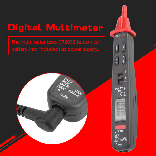 UT118B Digitalmultimeter AC/DC Volt/Amp 2
