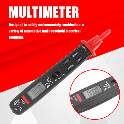 UT118B Digitalmultimeter AC/DC Volt/Amp 1