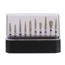 10x Dentaldiamantbohrer FG 1,6mm für Hochgeschwindigkeits-Handstück