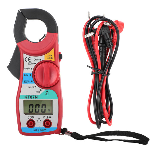 KT87N 600V/450V Clampmeter 20-400A LCD