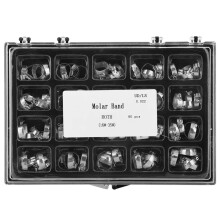 80x Zahnspangen-Rohr-Molar-Band-Set 16#-35#