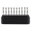 10x Edelstahl-Rundgriff-Dentaldiamantbohrer 1,6mm 3