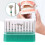 10pcs Dentistry Stainless Steel 1.6mm Round Handle Diamond Burs 4