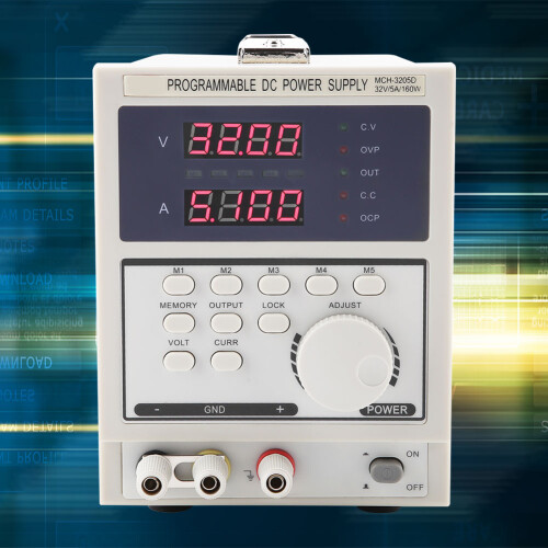 MCH-3205D 4 LED DC Power Supply 32V 5A AC100-240V 2