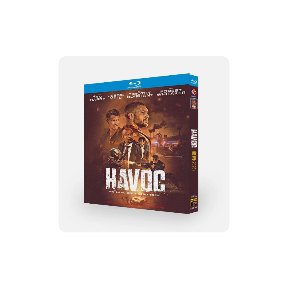 Havoc (2025) 1-Disc 1080P BD All Region New Box Set Sealed