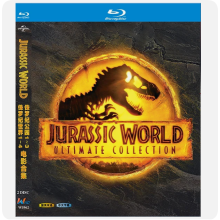 Jurassic Park 1-3 +Jurassic World 1-4 ：2-Disc 1080P BD All Region New Box Set