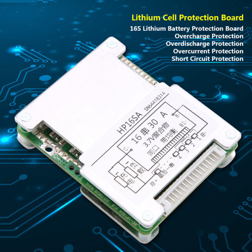 16S 48V/60V Li-Ion Battery Balance Board 3.7V 30A 2